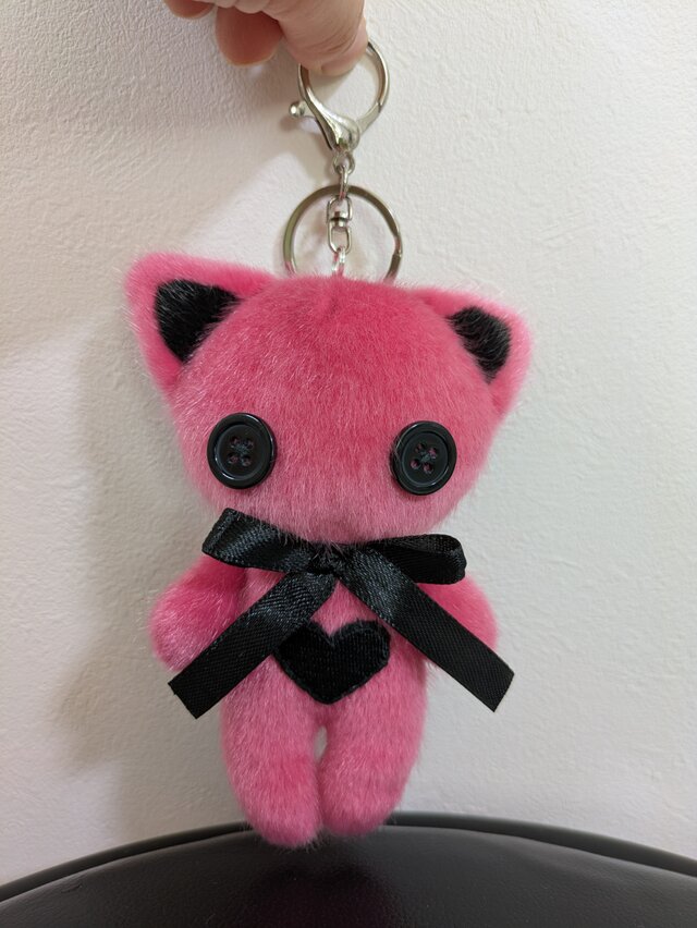 INSTINCTOY Booo-Ma ぬいぐるみキーホルダー　Pink INSTINCTOY Booo-Ma ぬいぐるみキーホルダー Pink