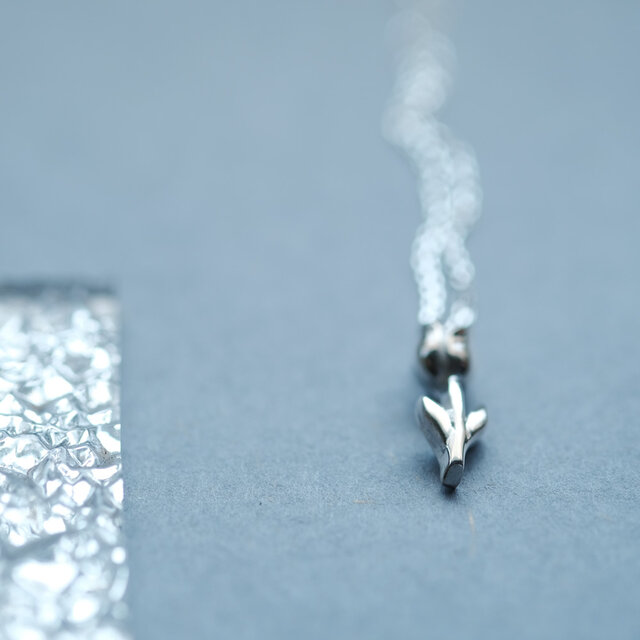 ガーネット チューリップ ネックレス シルバー925 | iichi 日々の