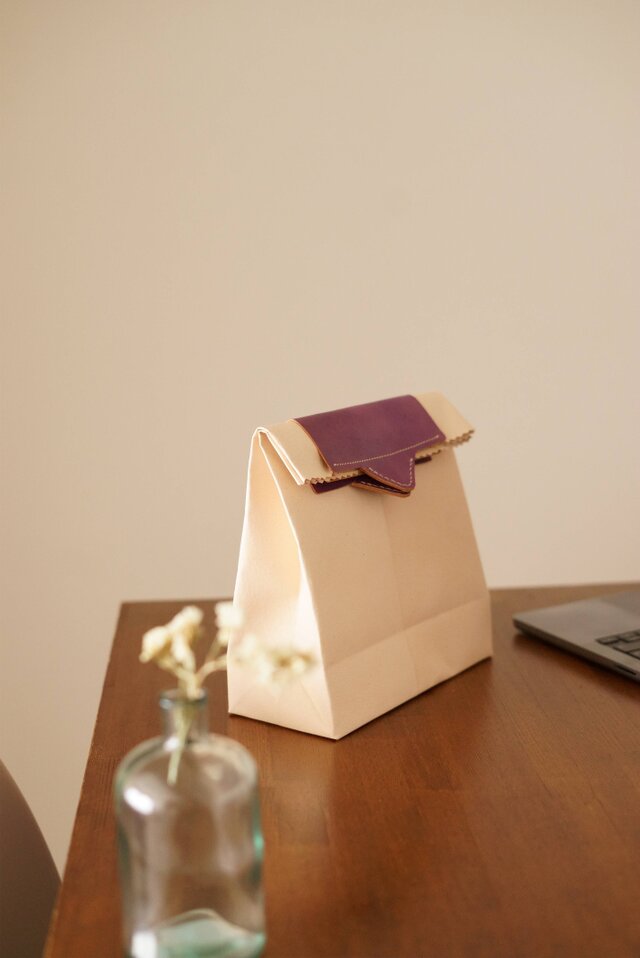 S*e様 長く使い続けられるサブバッグ「革紙袋」 Coming soon】New bag