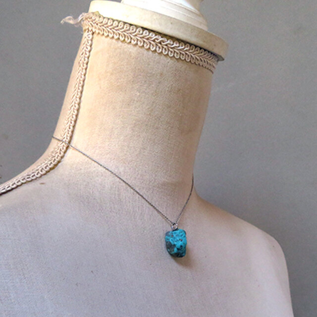 トルコ石 ターコイズ ネックレス gn82 | iichi 日々の暮らしを心地よく