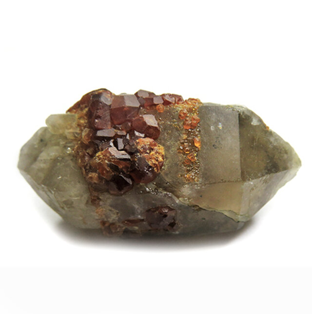 スペサルティンガーネット スモーキークォーツ 原石 trg143 | iichi