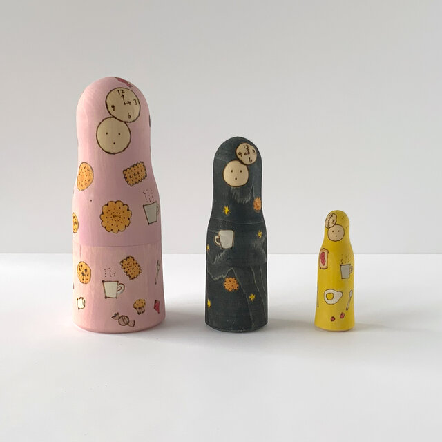 3時のおやつマトリョーシカ