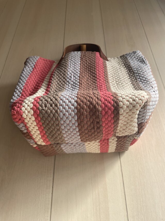 裂き織りbag | iichi 日々の暮らしを心地よくするハンドメイドや