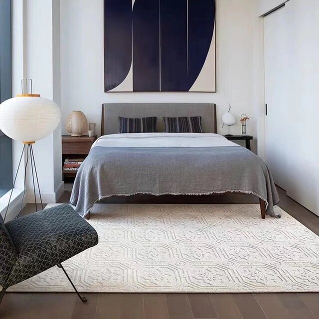 オーダー カーペ 手織りニュージーランドウールカーペット カシミアウール絨毯 フランスカーペット 新築 新居 引っ越し祝い