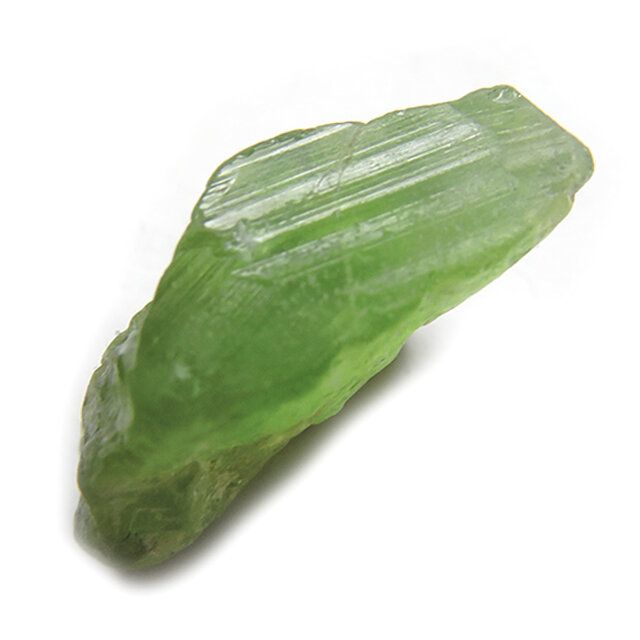 特選一点物】パキスタン産 天然ペリドット（かんらん石）結晶原石 12ct