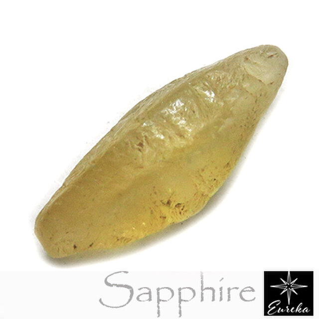 イエローサファイア原石 結晶 スリランカ産 2.7ct trg385