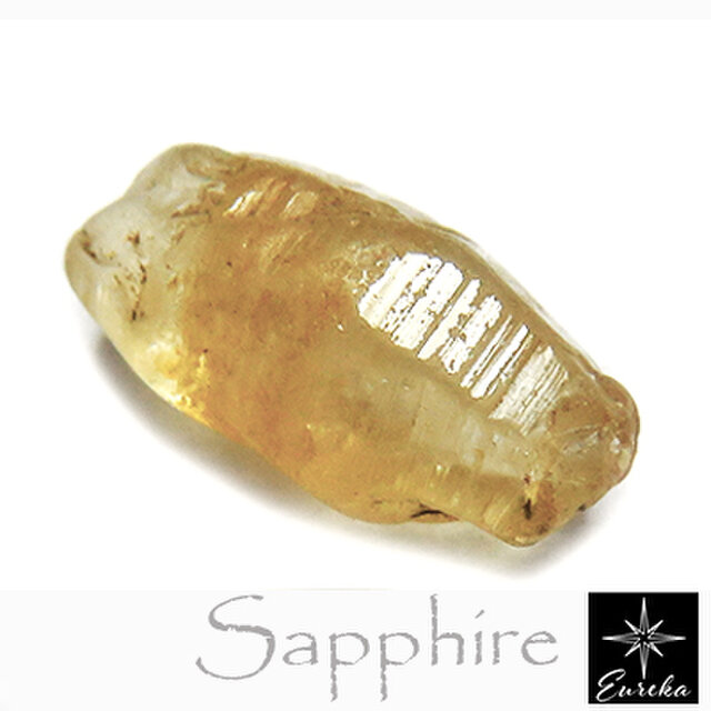 イエローサファイア原石 結晶 スリランカ産 2.3ct trg388