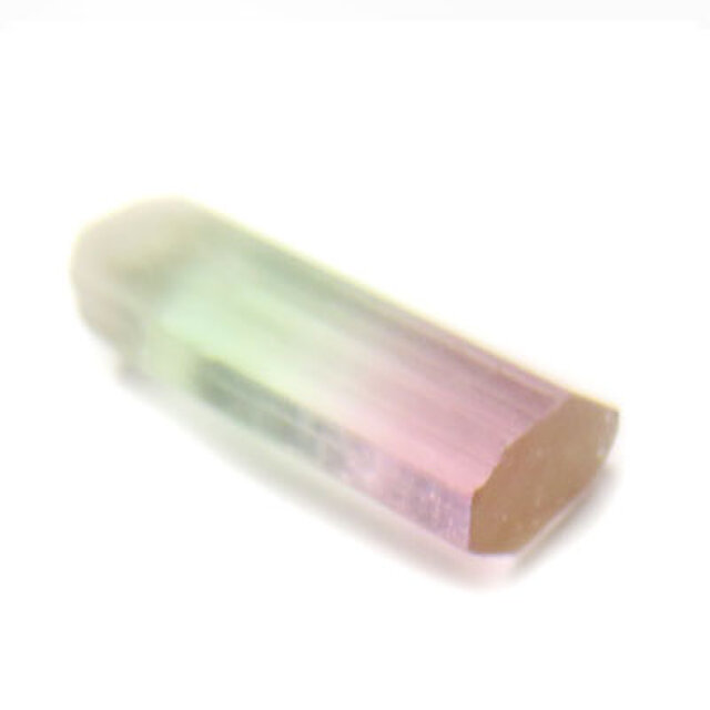 バイカラートルマリン 原石 0.7ct trg322 | iichi 日々の暮らし
