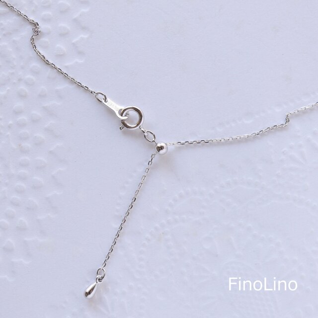 (S33)南洋真珠 ゴールデンパール silver ネックレス 南洋白蝶ゴールデンパールのシルバー製ペンダントネックレス