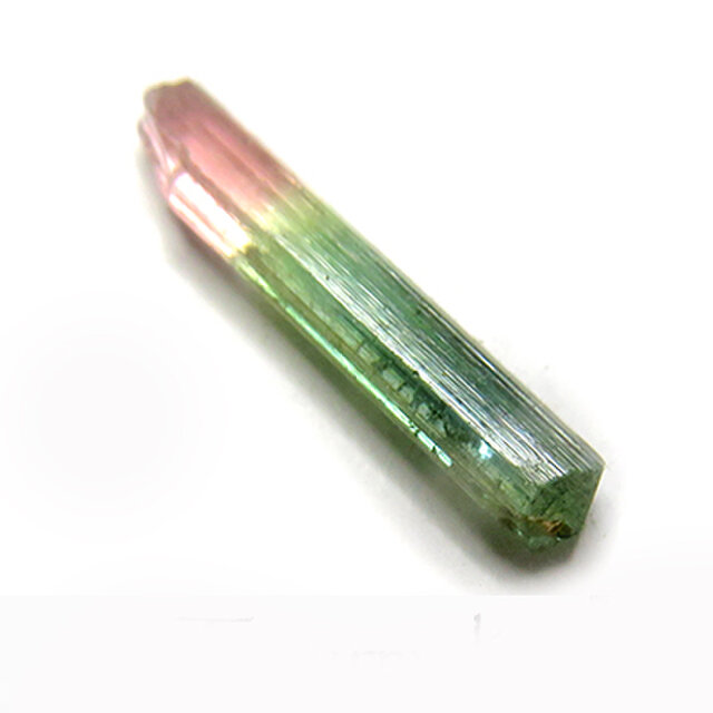 バイカラートルマリン 原石 0.8ct trg343 | iichi 日々の暮らしを