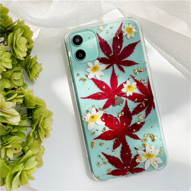 ゆページ⭐︎押し花ケース 姫系、押し花ケース、Google Pixel Fold、iphone16、Xperia1VI