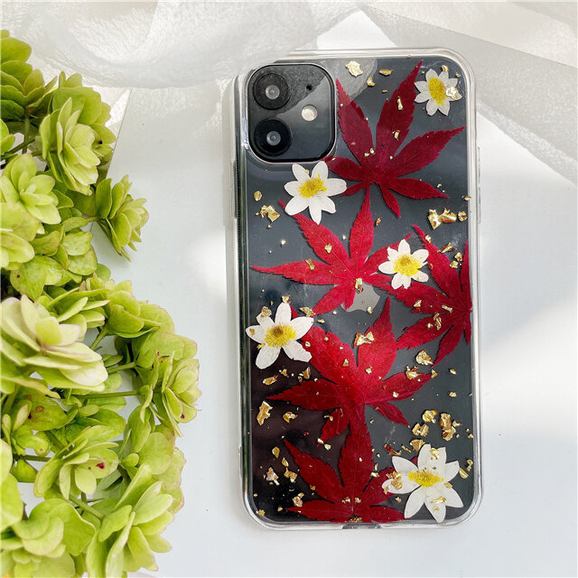 ゆページ⭐︎押し花ケース 押し花ケース、iPhone 16、iPhone 15 Plus、 Google pixel 9