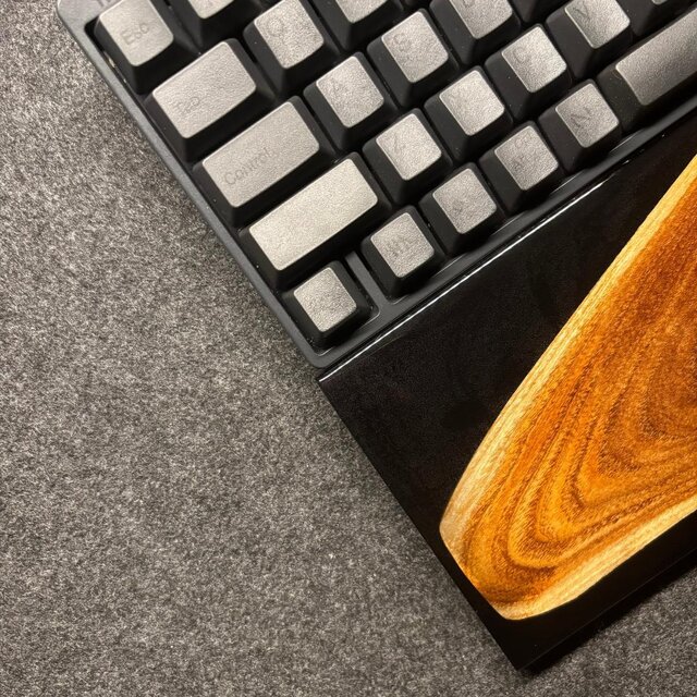 HHKB 60％ キーボード アームレスト パームレスト リストレスト 木製