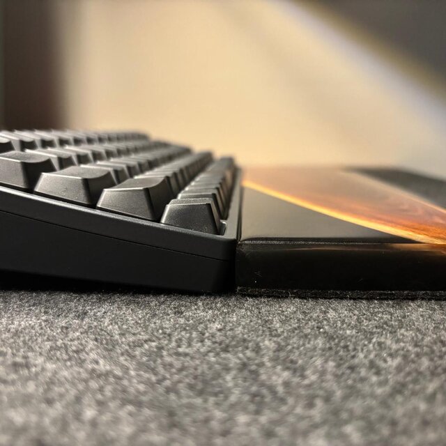 HHKB 60％ キーボード アームレスト パームレスト リストレスト 木製