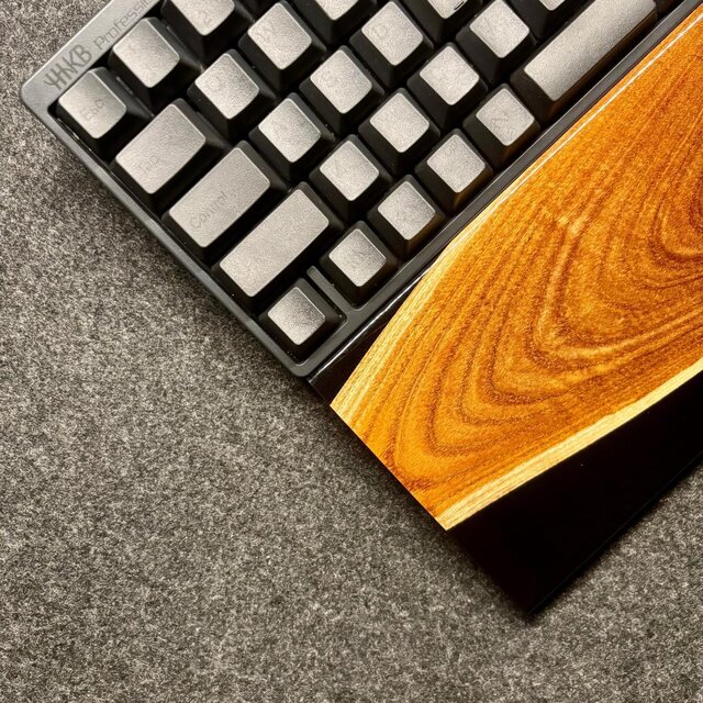 HHKB 60％ キーボード アームレスト パームレスト リストレスト 木製