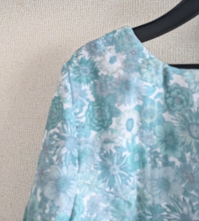 花のブラウス137wガーゼ