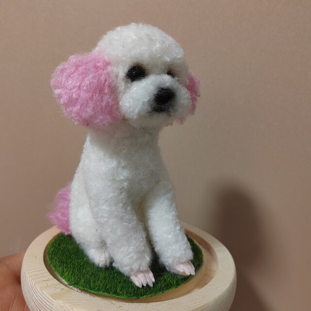 オーダーメイド] 羊毛フェルト 犬 、ペット ぬいぐるみ、うちの子 人形