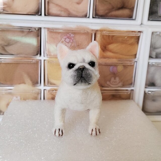 [オーダーメイド] 羊毛フェルト 犬 、ペット ぬいぐるみ、うちの子 人形、犬 似顔絵、愛犬 誕生日 プレゼント、犬好き 贈り物