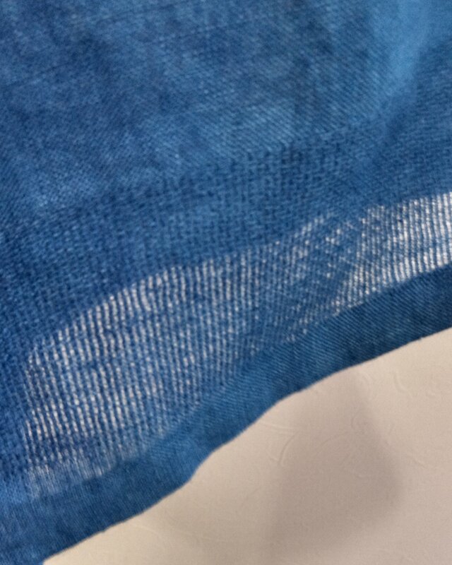 うさとのケープ　藍染め うさとのケープ 藍染め うさとのケープ 藍染め