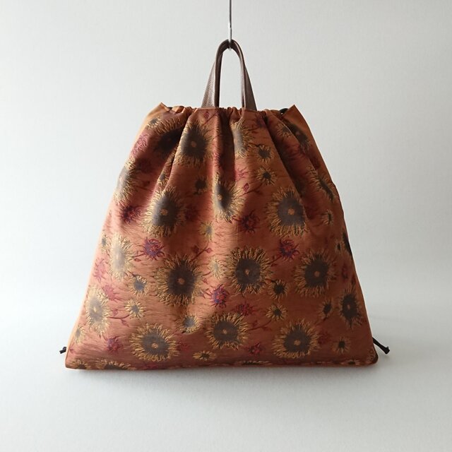 himawari jacquard 2way knapsack | iichi 日々の暮らしを