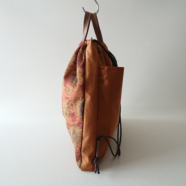himawari jacquard 2way knapsack | iichi 日々の暮らしを