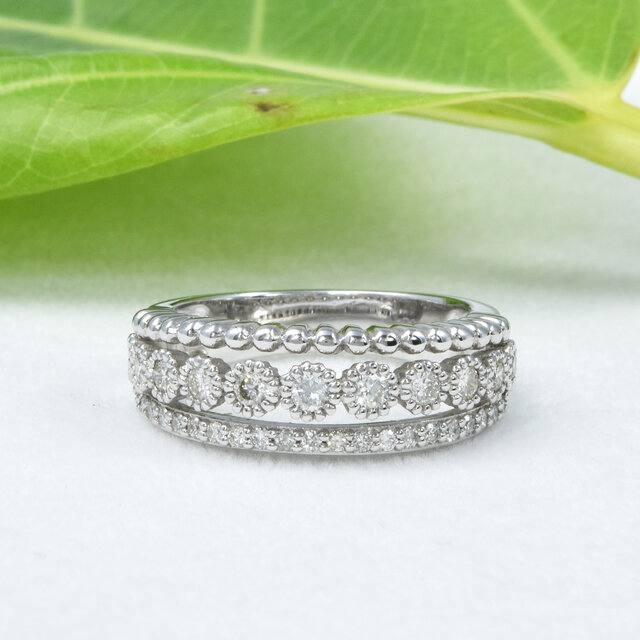 プラチナ950 ホワイト ダイヤモンド リング CK083CIBSN