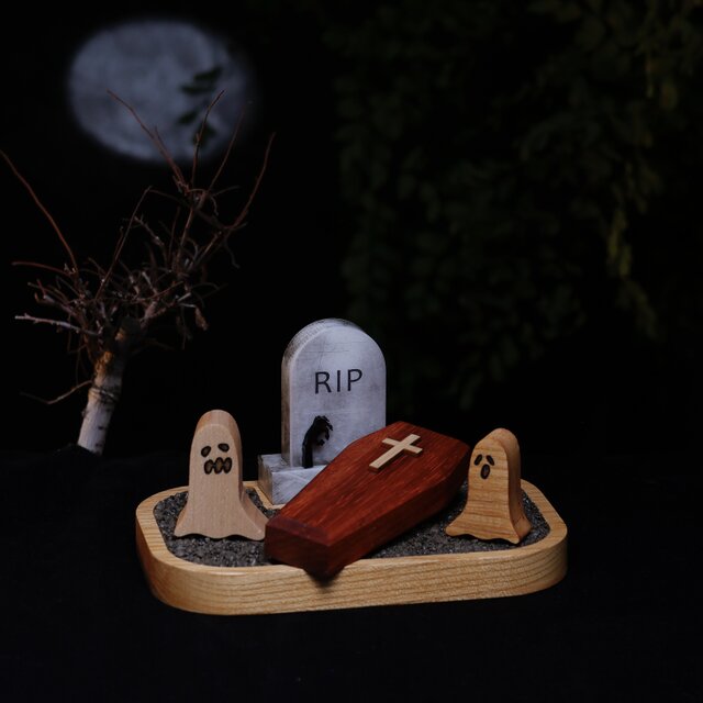 ハロウィン 家型オブジェ new！》ハロウィン オブジェ 飾り 木製 無垢材 | iichi 日々の