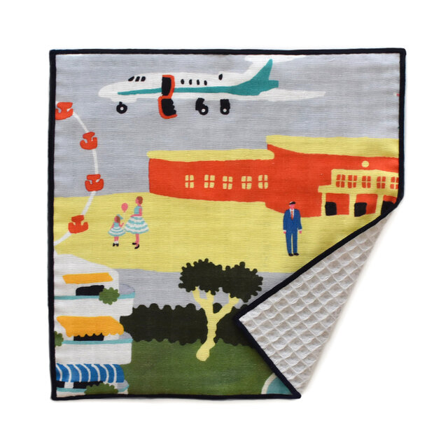 ミニハンカチ ワッフル 24cm角 │ "CINEMA" / TOWN