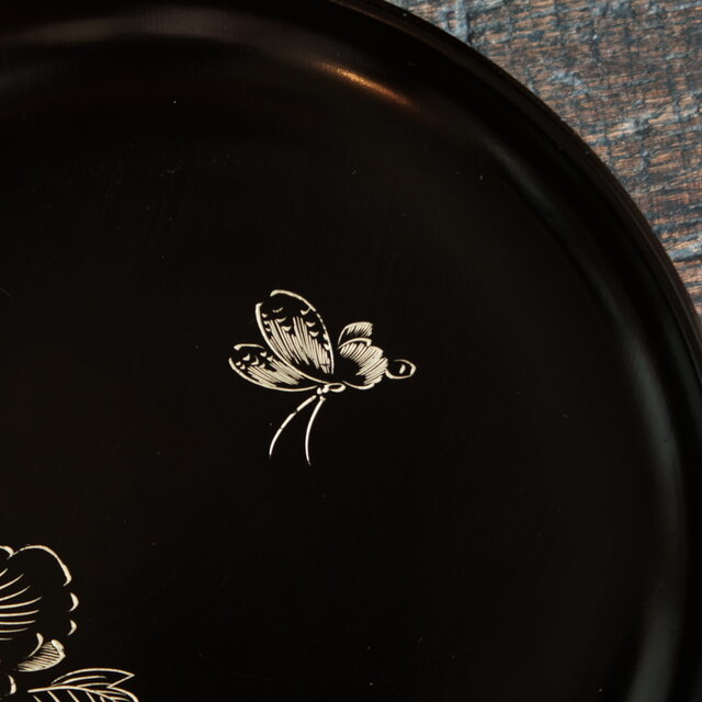 @785『七宝 花蝶 香合』黒　//骨董品 古美術 古道具 アンティーク 香合 - 骨董・古美術・アンティークの古好屋オンラインショップ
