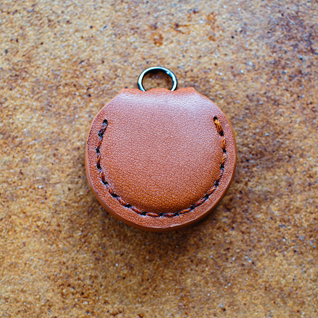 【NEW】本革500円専用ケース（茶）