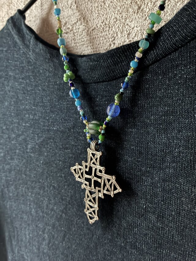 コプトの祈りのネックレス。＠エチオピアンクロス＋色々な時代と場所の