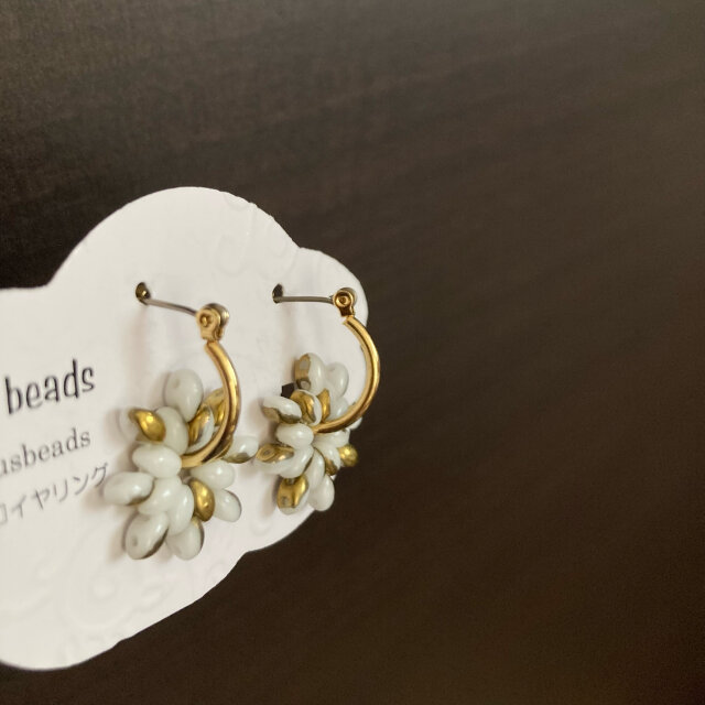 ローマングラス2weyピアスチャーム ローマングラス ピアス MO