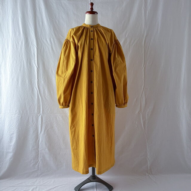 おとなのゆったりガウンワンピース：105cm（シュリンクシーチング