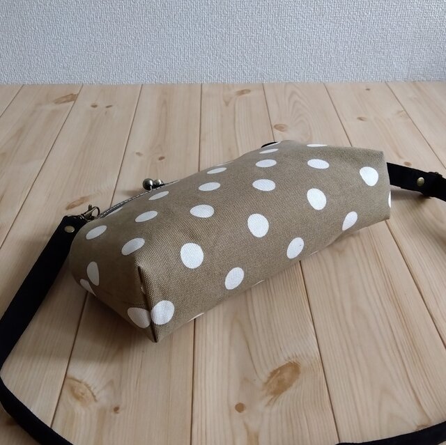 ※mayu様お取り置き分※25口金ショルダーがま口バッグ刺繍レースドットなど3点 mayu様お取り置き分※25口金ショルダーがま口バッグ刺繍レース