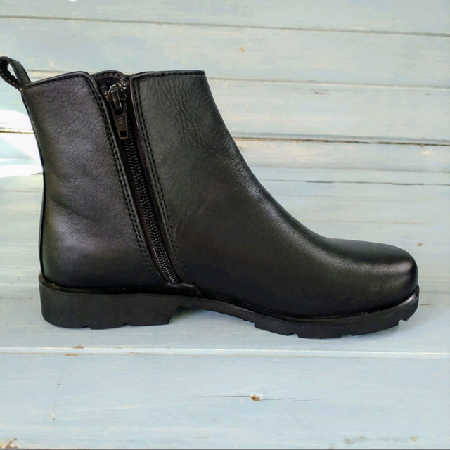 ☆秋冬新作本革ブーツ☆ミドルブーツ☆ハンドメイド☆サイズ調整