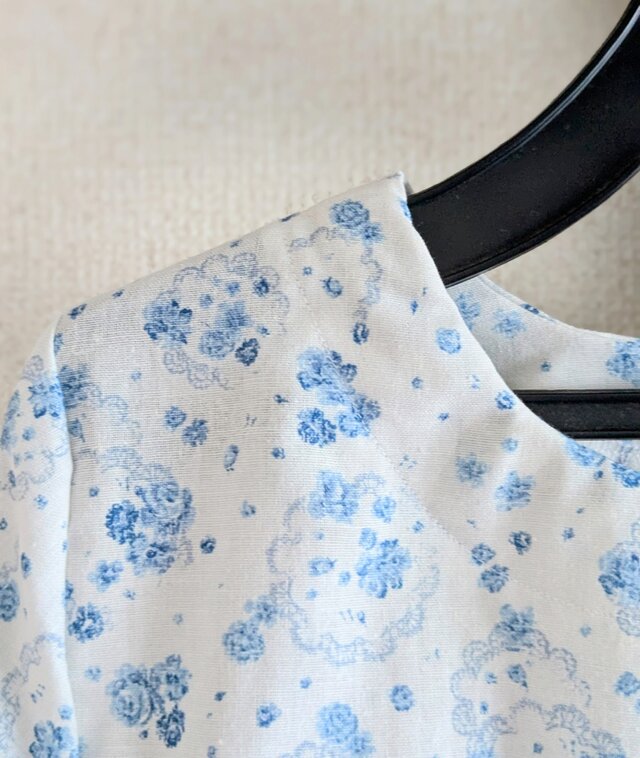 花のブラウス138