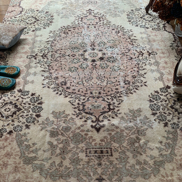 特大 超大判 トルコヴィンテージラグ 283×149 ウシャクラグ