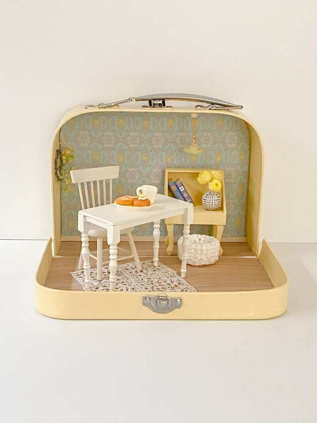 ニュアンスカラーなインテリアのトランクハウス〜honey yellow①〜