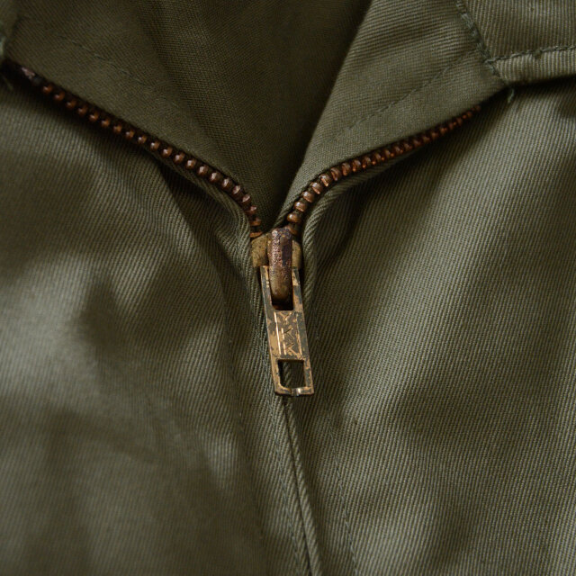 1970年代 日通商事 ODカラー ワークジャケット 制服 ジャパンヴィンテージ 1970年代 日通商事 ODカラー ワークジャケット 制服 身幅広め