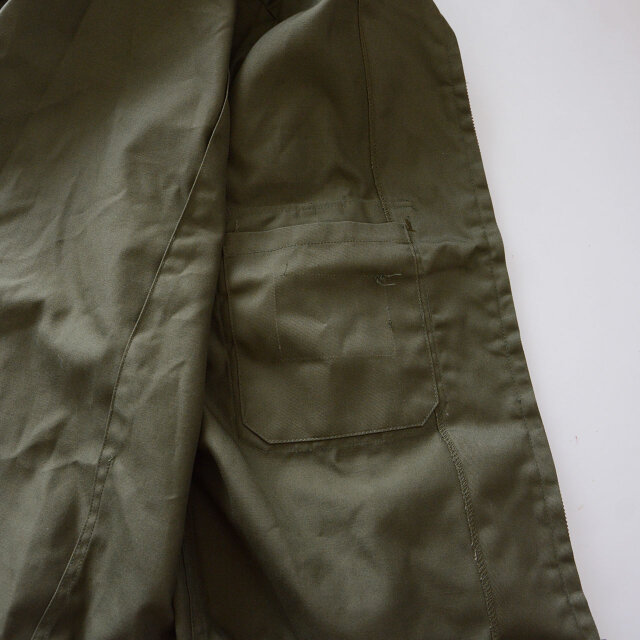 1970年代 日通商事 ODカラー ワークジャケット 制服 身幅広め