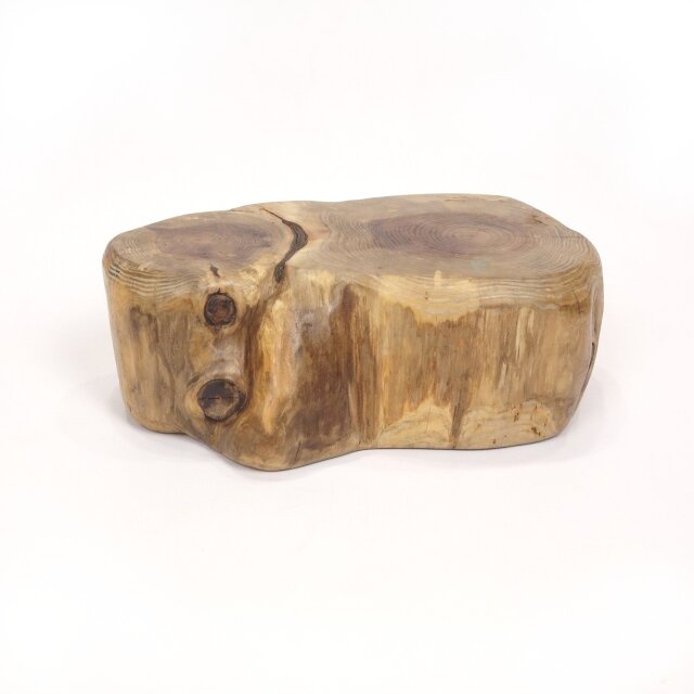 温泉流木】かわいい双子幹流木の飾り台座スタンド 置台 台座 木製 流木