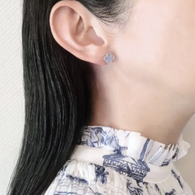 4℃ クローバー ピアス 4クローバーピアス(両耳用) – BLESS