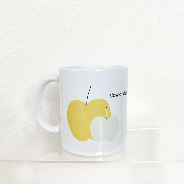 「slow and sweet mug」オリジナルマグカップ