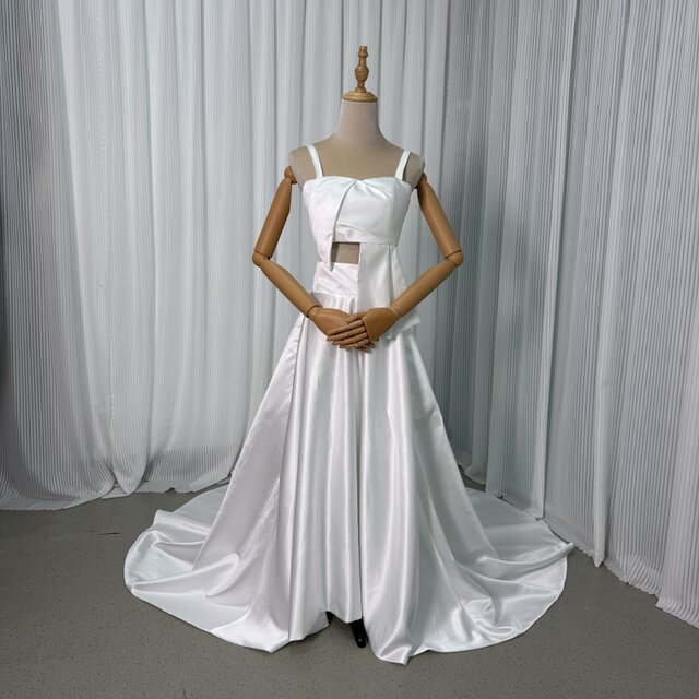 実例写真！クラシカル ウェディングドレス セパレート キャミソール