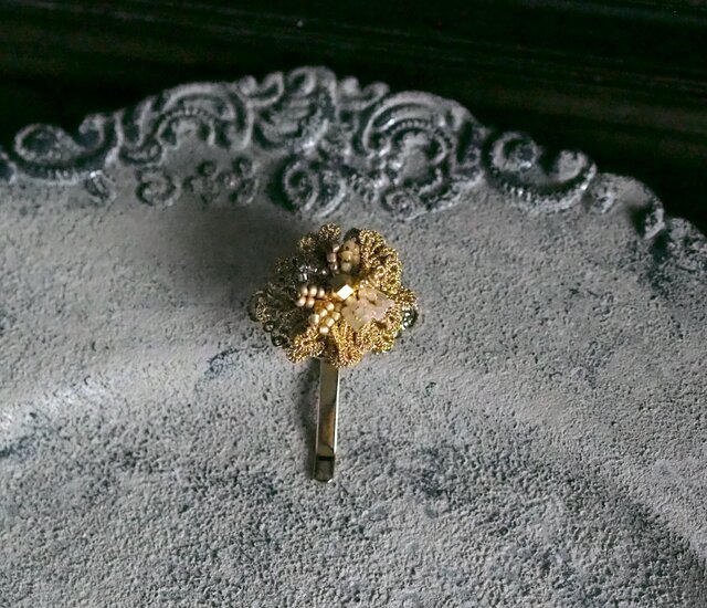 ハンドメイド　 ポニーフック No.17 ハンドメイド ポニーフック No.17 金星のポニーフック | iichi 日々の