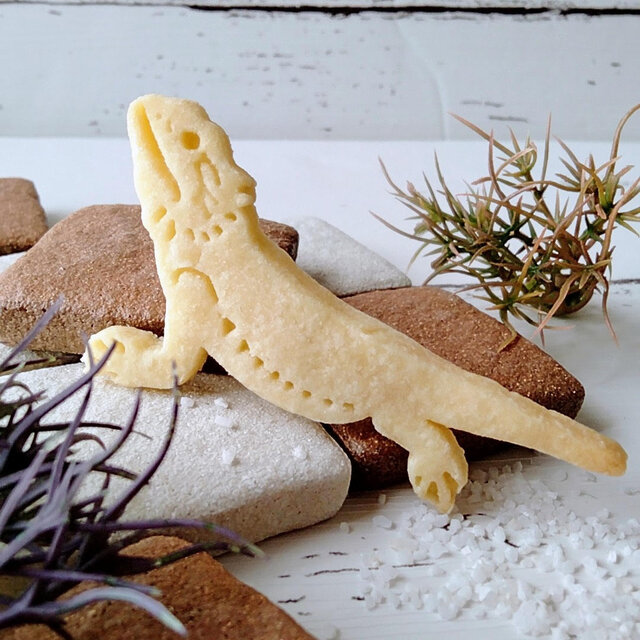 フトアゴヒゲトカゲのクッキー型　　お菓子作り　製菓用　抜き型　型抜きクッキー型