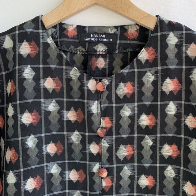 着物リメイクブラウス | iichi 日々の暮らしを心地よくする