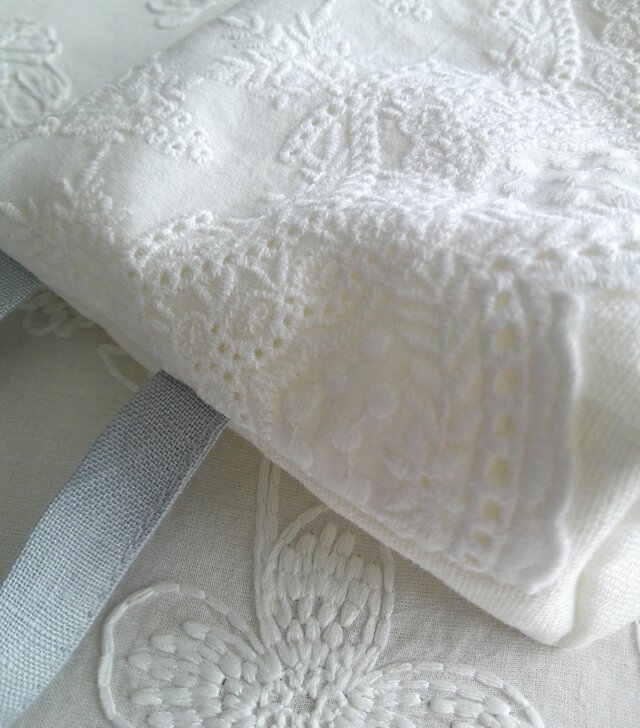 ukraina cut work apron 刺繍 ukraina cut work apron ウクライナ刺繍