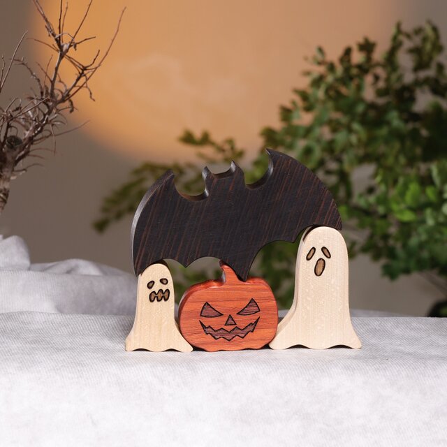 new！》ハロウィン オブジェ 飾り こうもり かぼちゃ おばけ