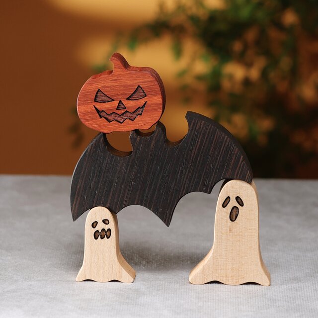 new！》ハロウィン オブジェ 飾り こうもり かぼちゃ おばけ